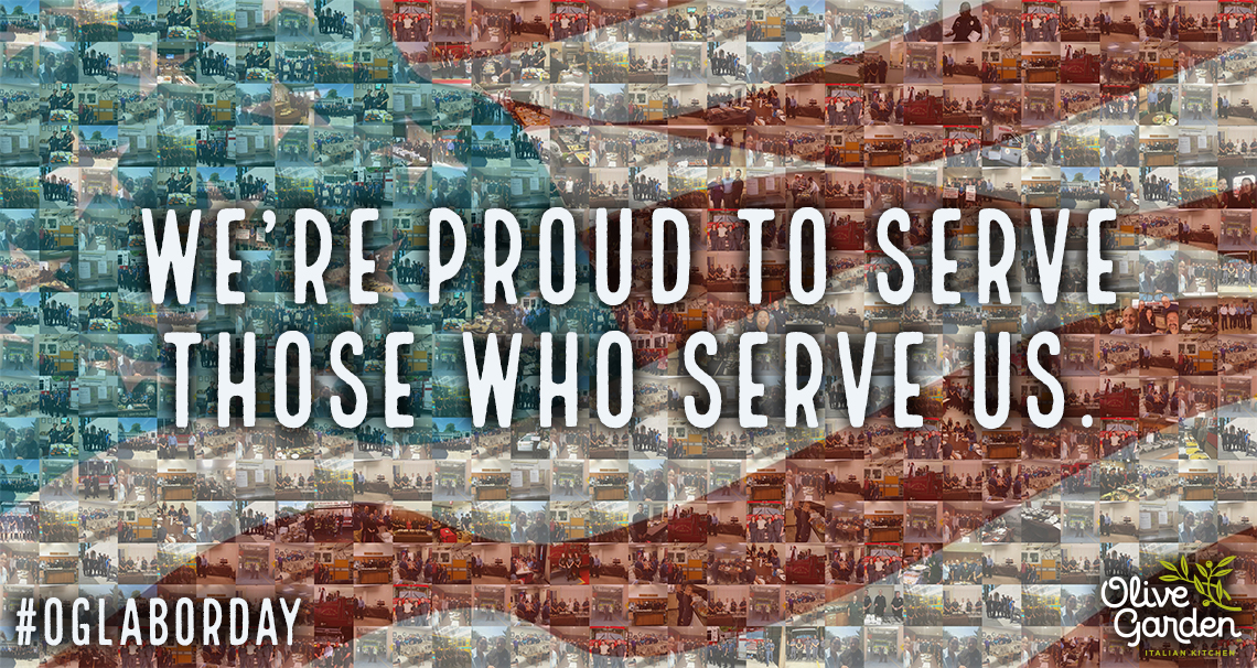 Olive Garden Thanks First Responders