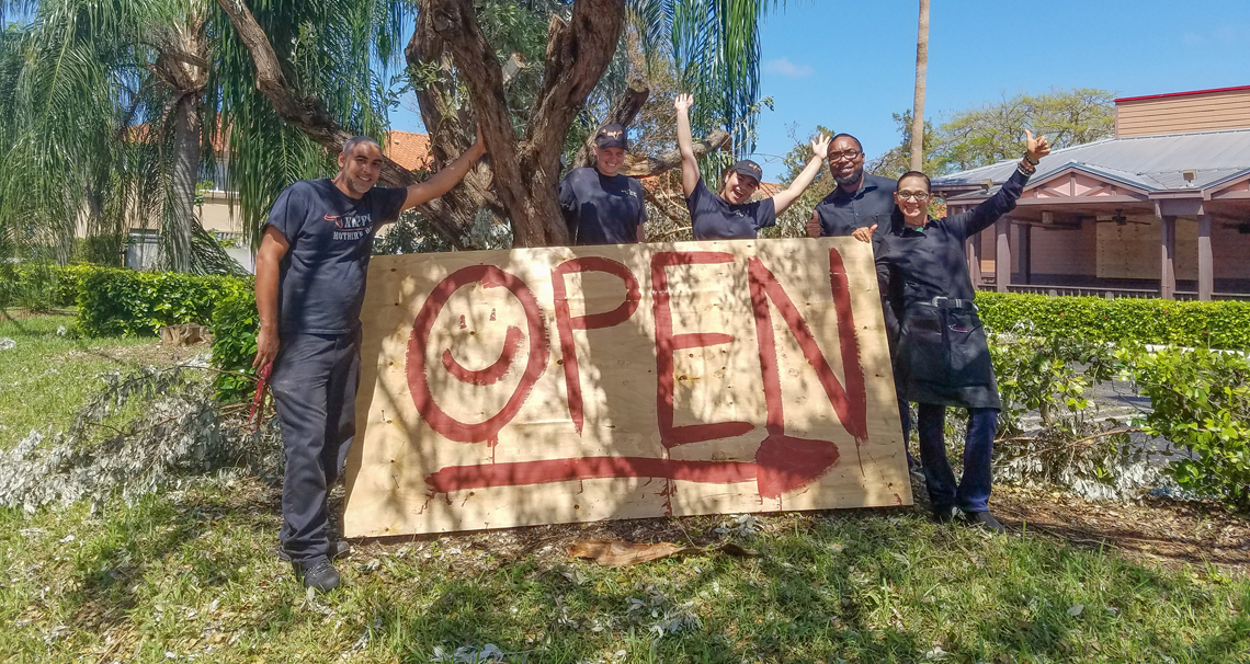 Darden Family Displays Big Hearts After Hurricanes