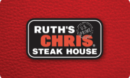 Ruth’s Chris Steak House gift card