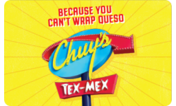 Chuy’s gift card