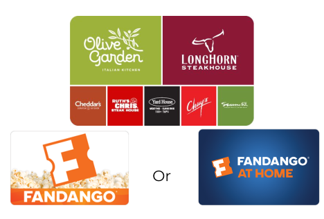 Dinner and a Movie Gift Card